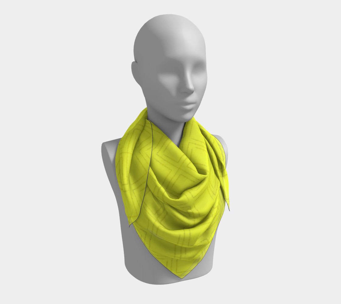 Brite Yellow Diamond Squares preview #3