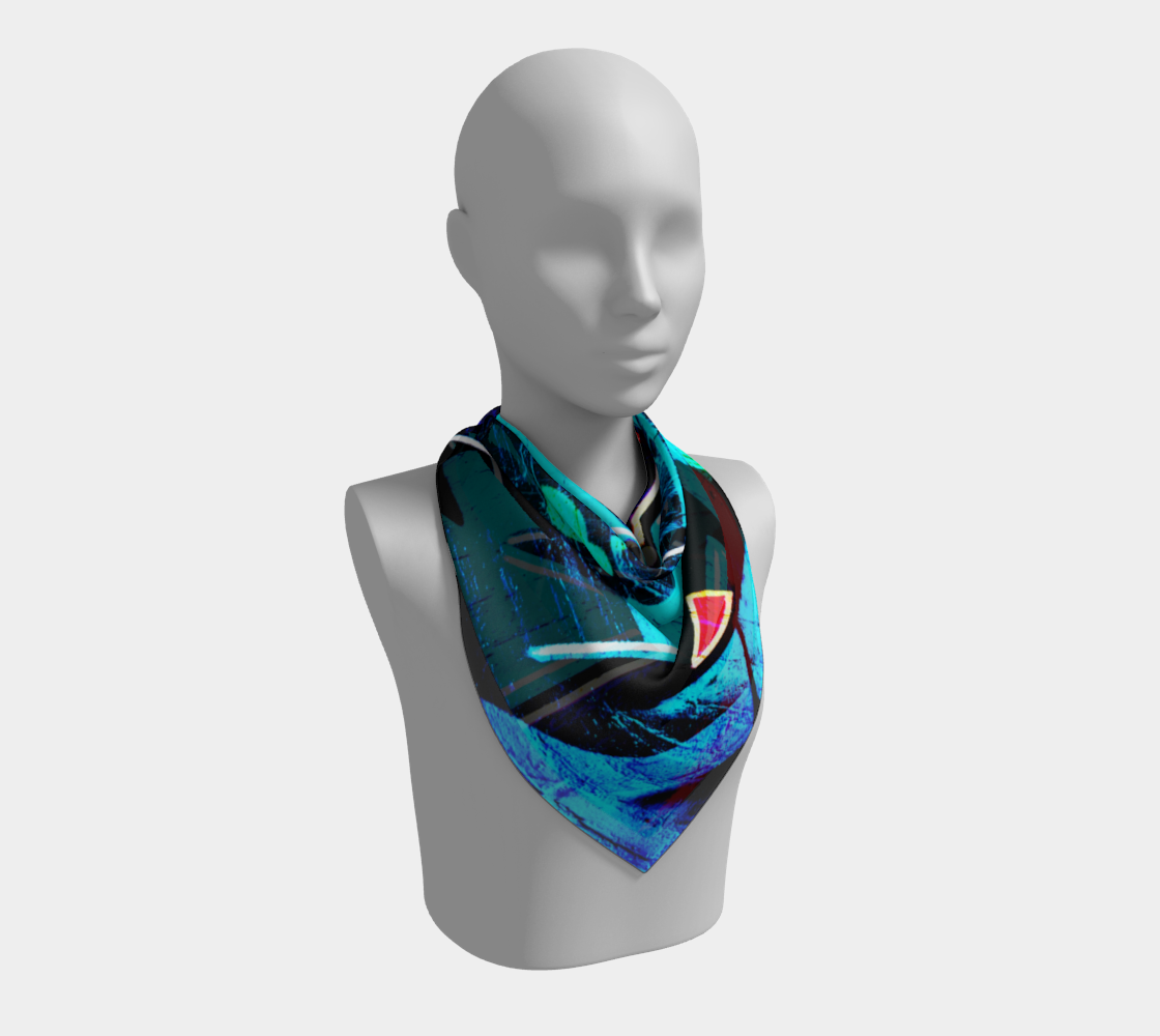 Graffiti 14 Square Scarf preview #2