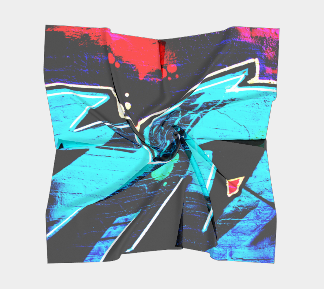 Graffiti 14 Square Scarf preview #5
