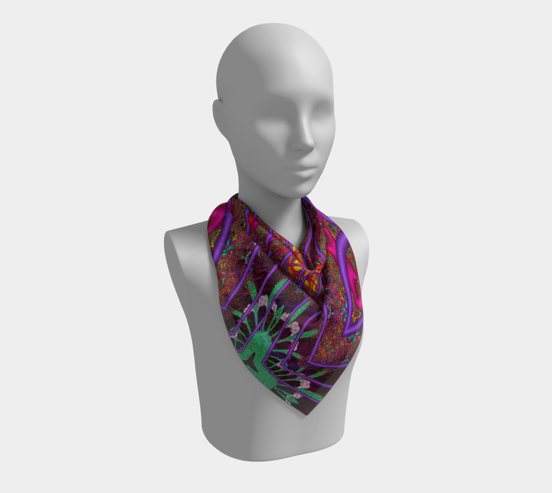 Wormhole Lace Square Scarf thumbnail #3