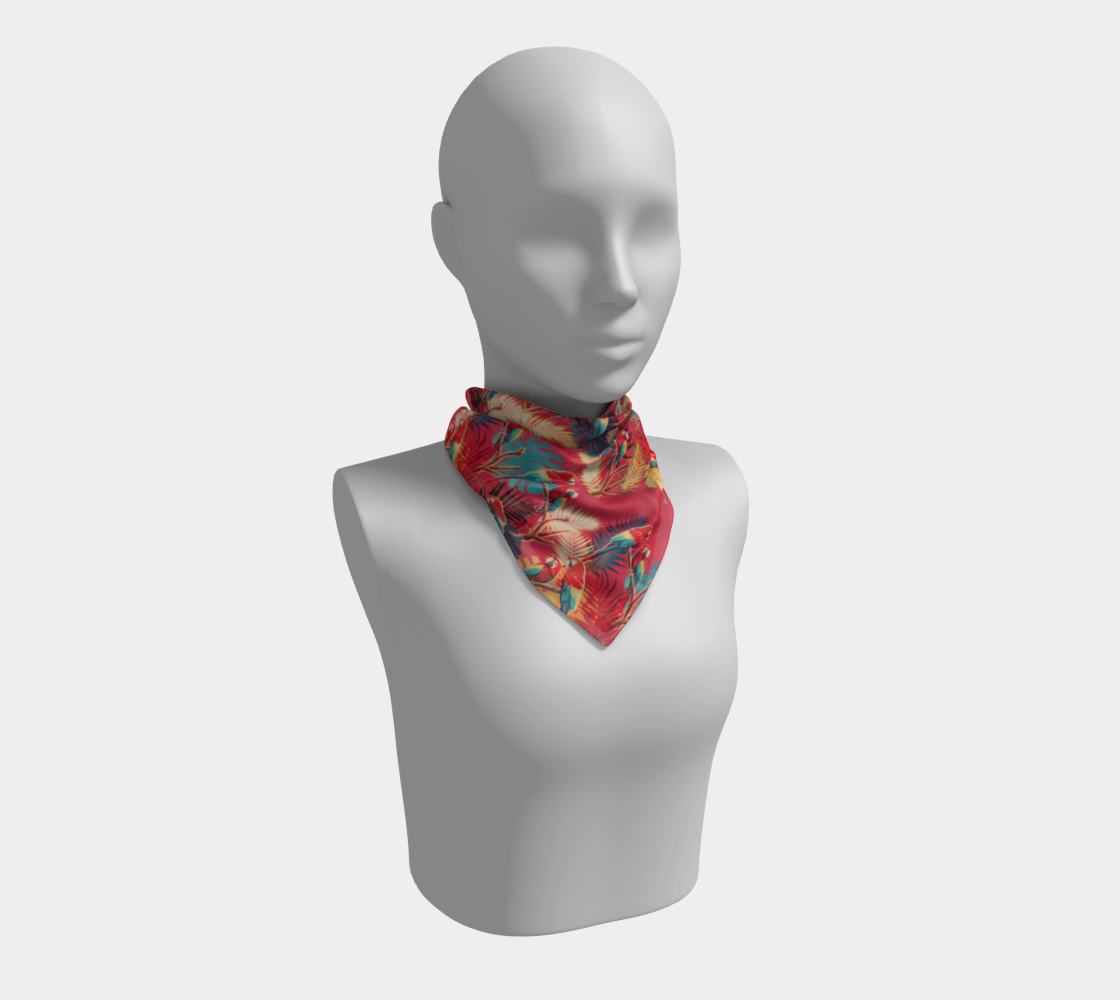 Tropical Square Scarf  preview