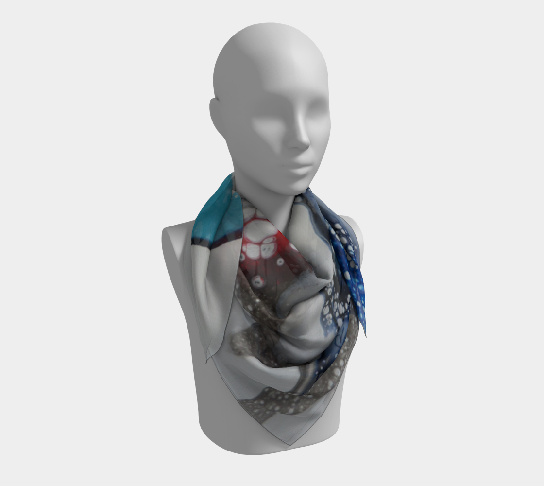 Aperçu de À cœur ouvert - Foulard carré #3