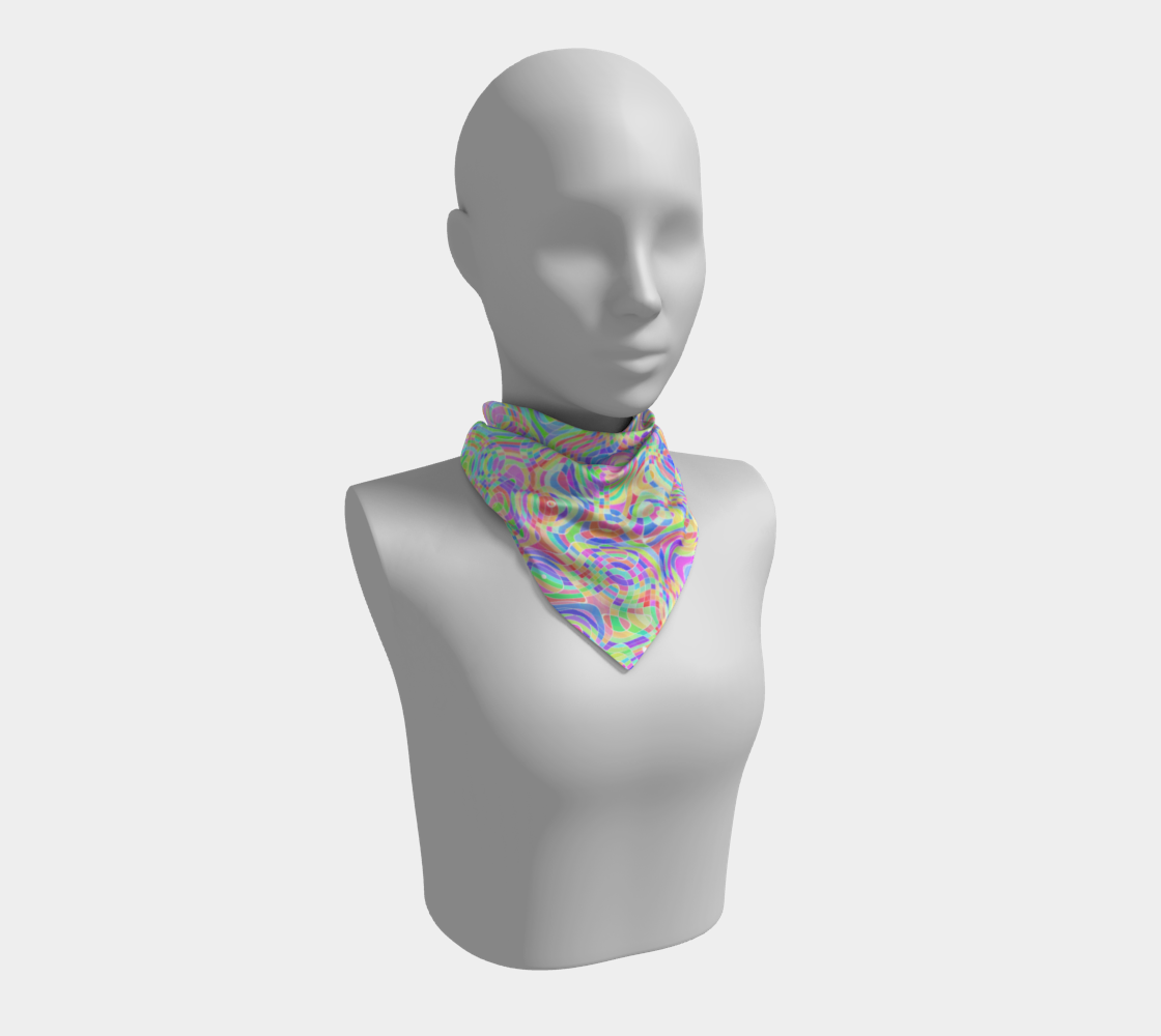 Colorful Swirly Trippy Rainbow Ripples preview #1