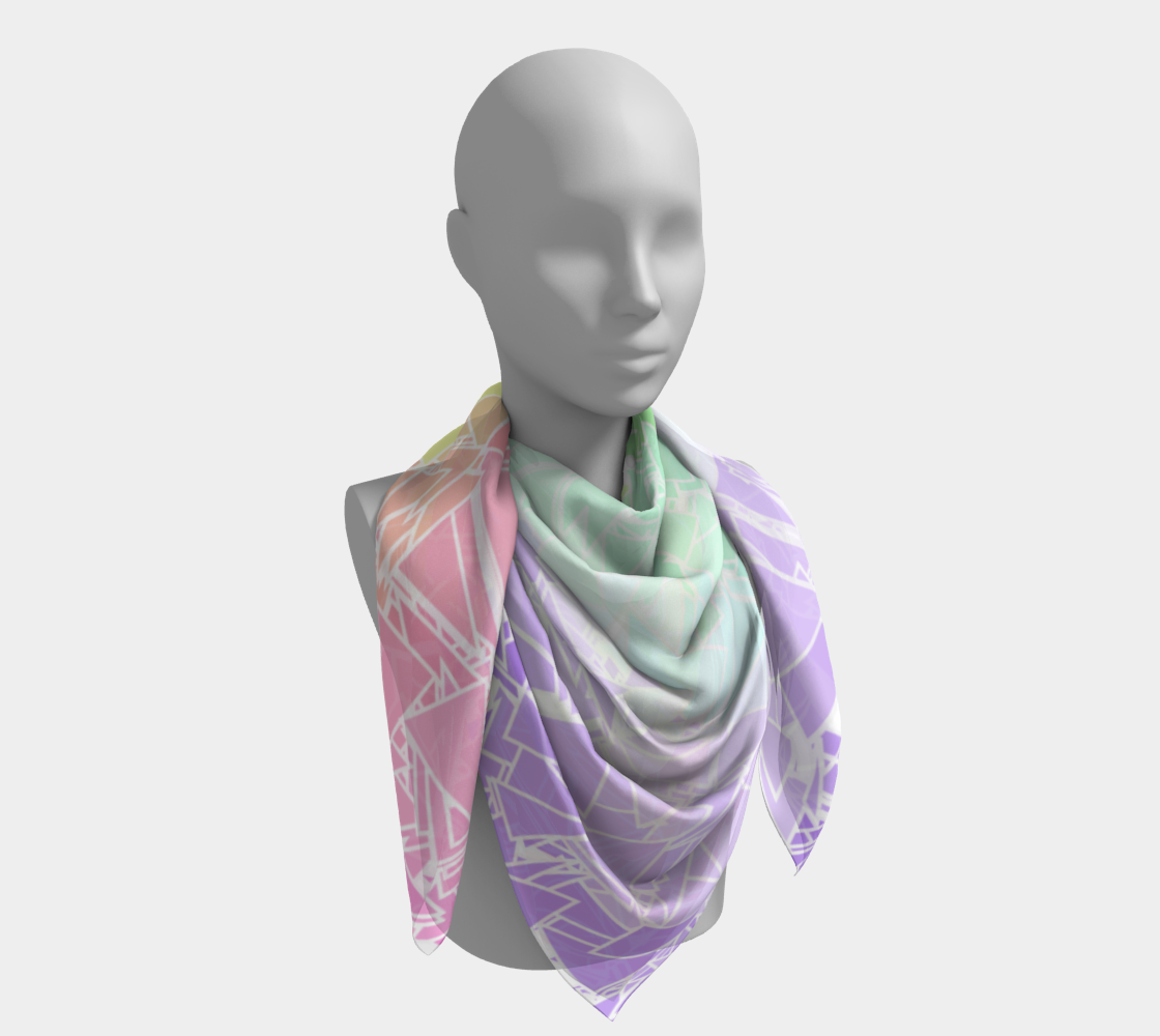 Groovy Boho Triangle Rainbow, 50% of profits donated to the Trevor Project! preview #4