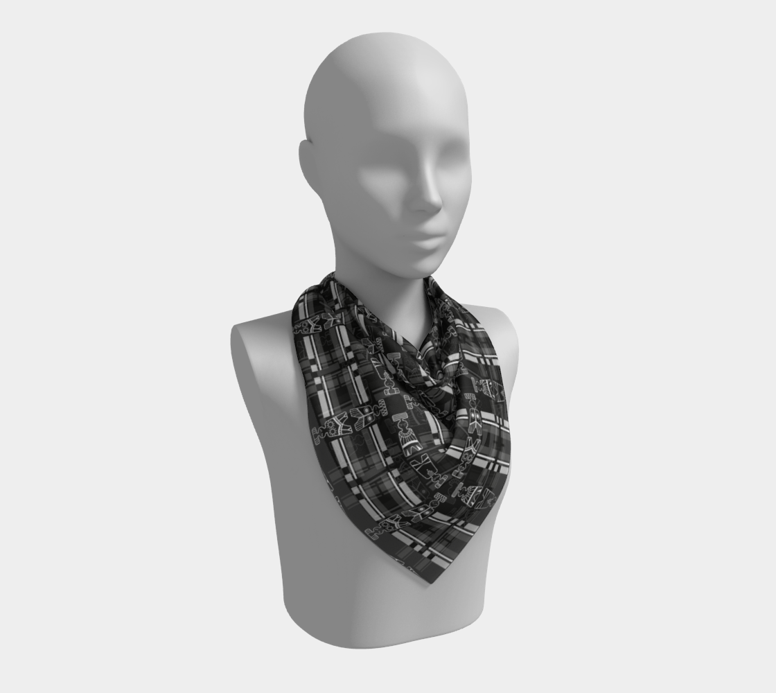 inuk Woman scarf 2021 black preview #2