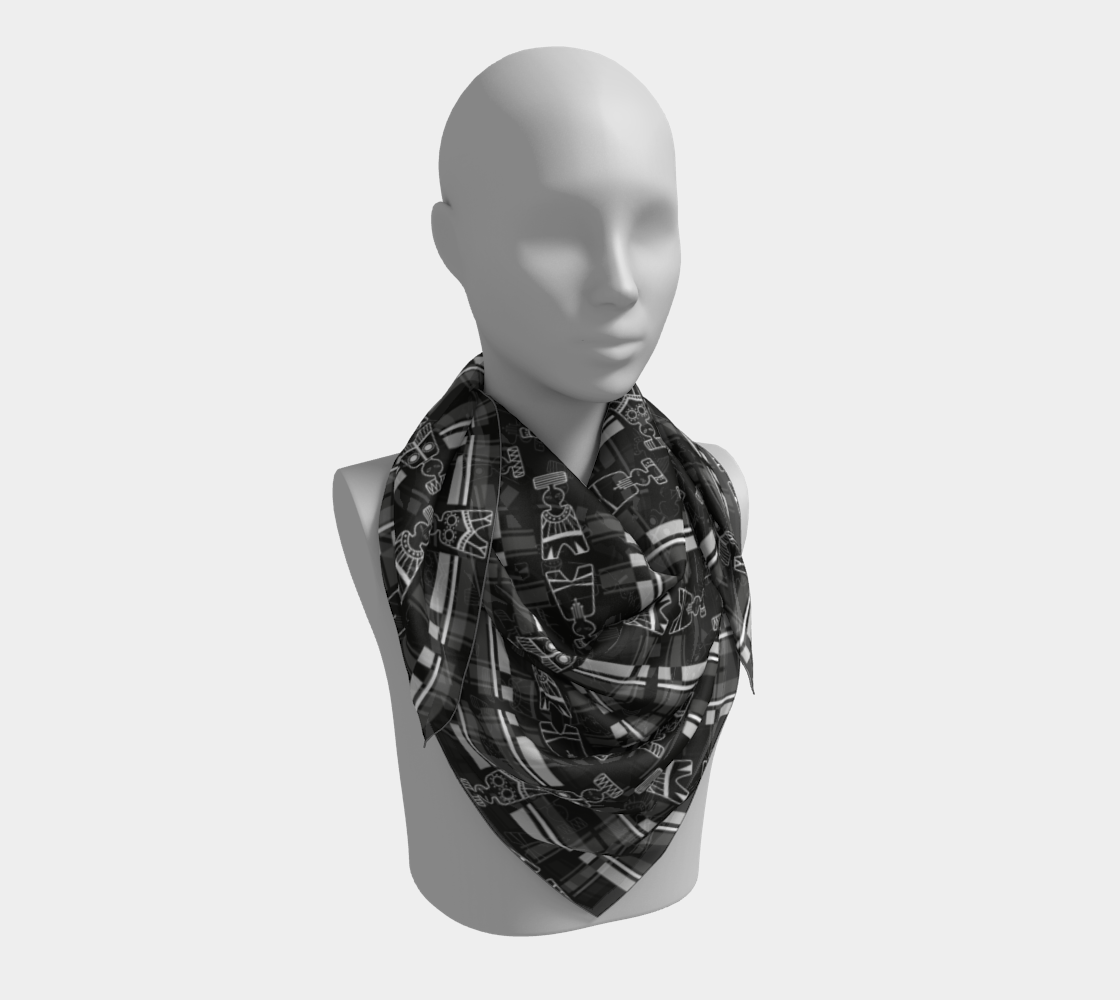 inuk Woman scarf 2021 black preview #3