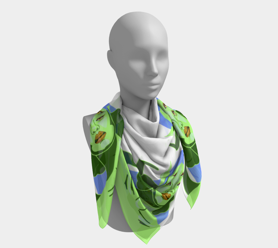 "Alien" Scarf preview #4