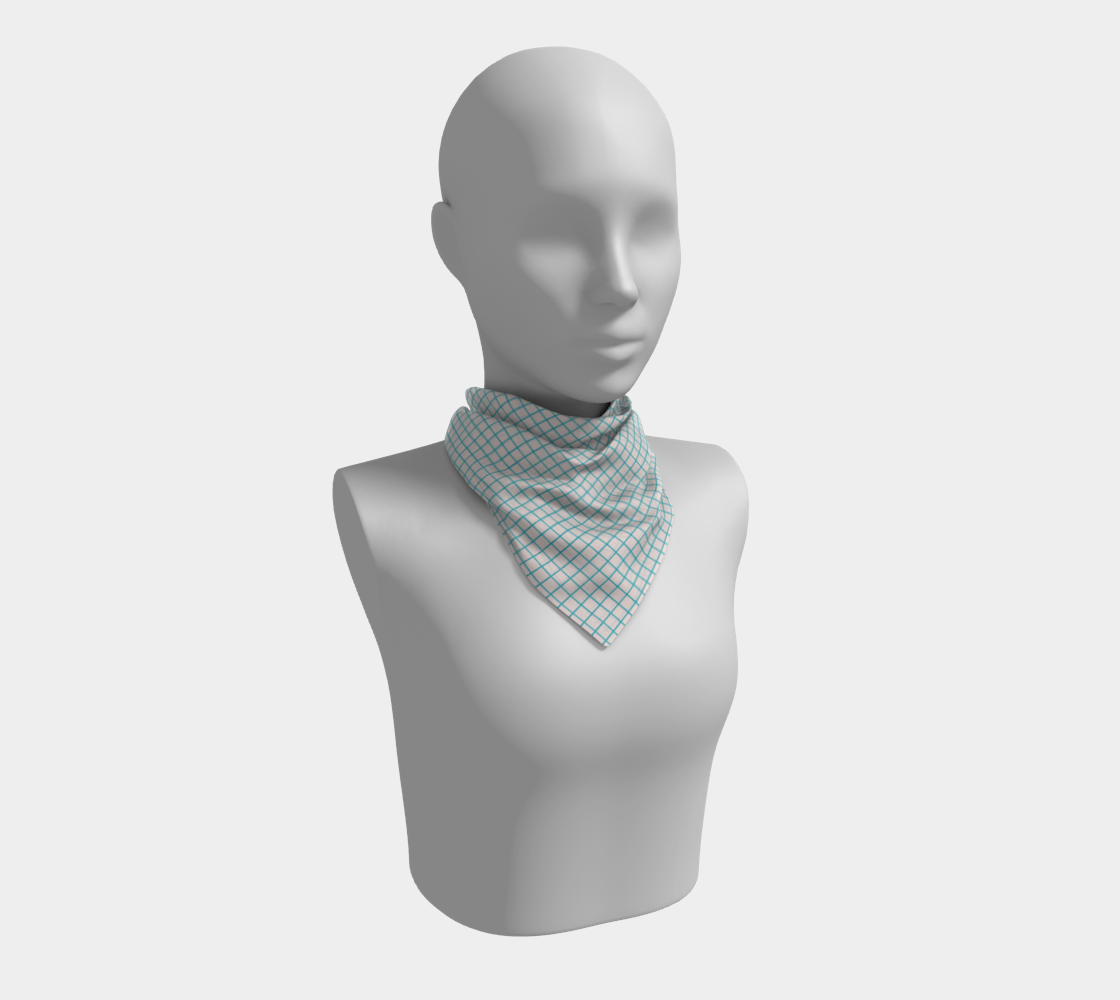 Turquoise Grid 1 preview #1