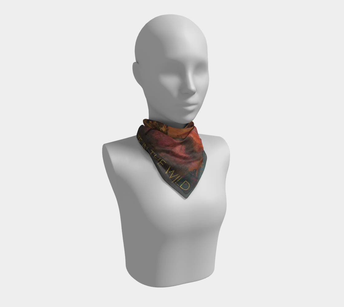 Flute in the Wild artwork scarf preview #1