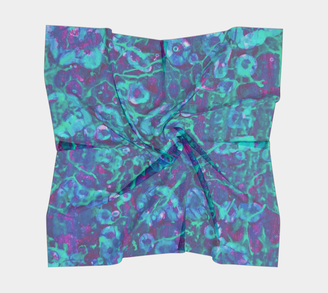 Azure Stone II Square Scarf preview #5