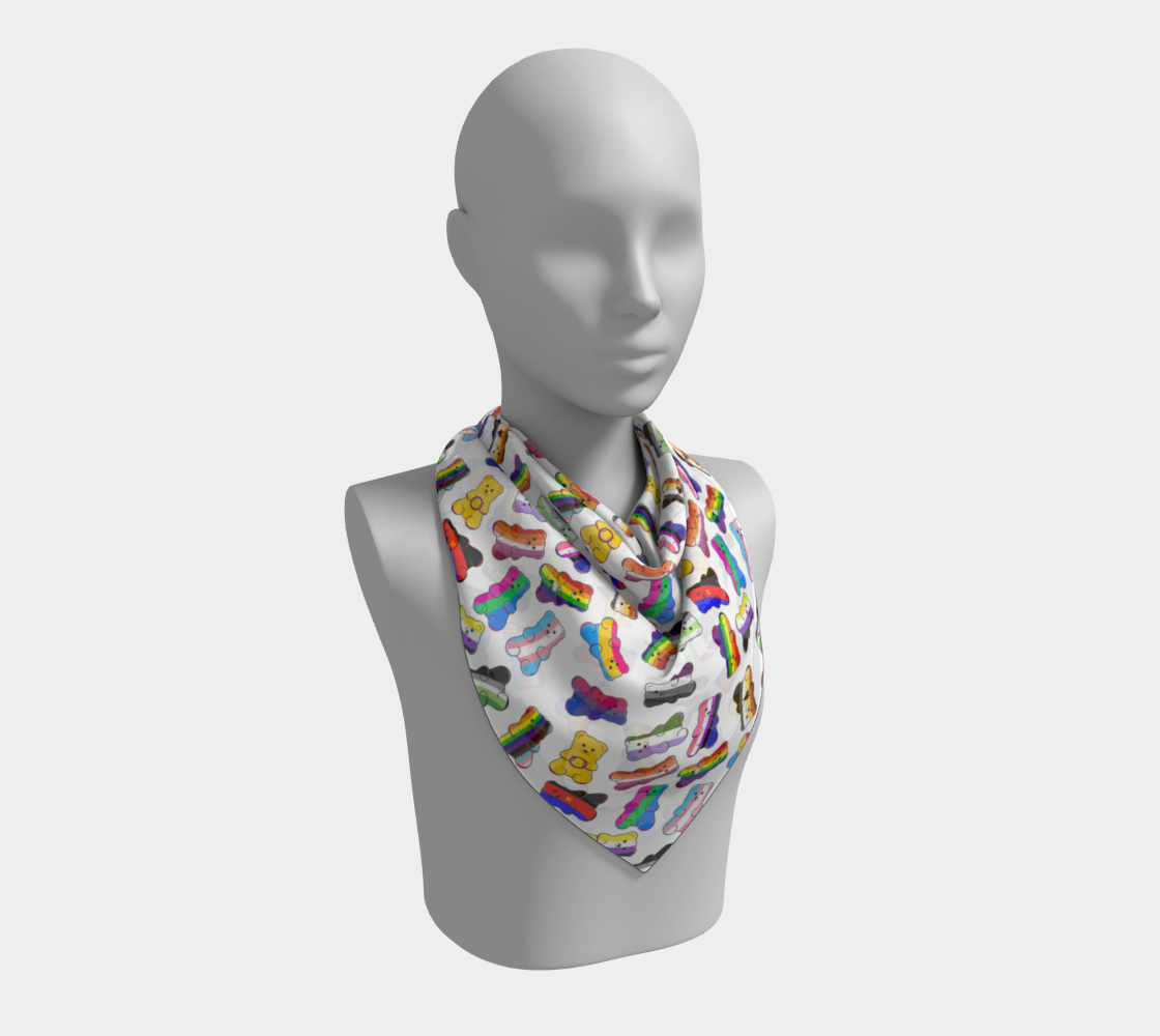 Gay Gummy Square Scarf preview #2