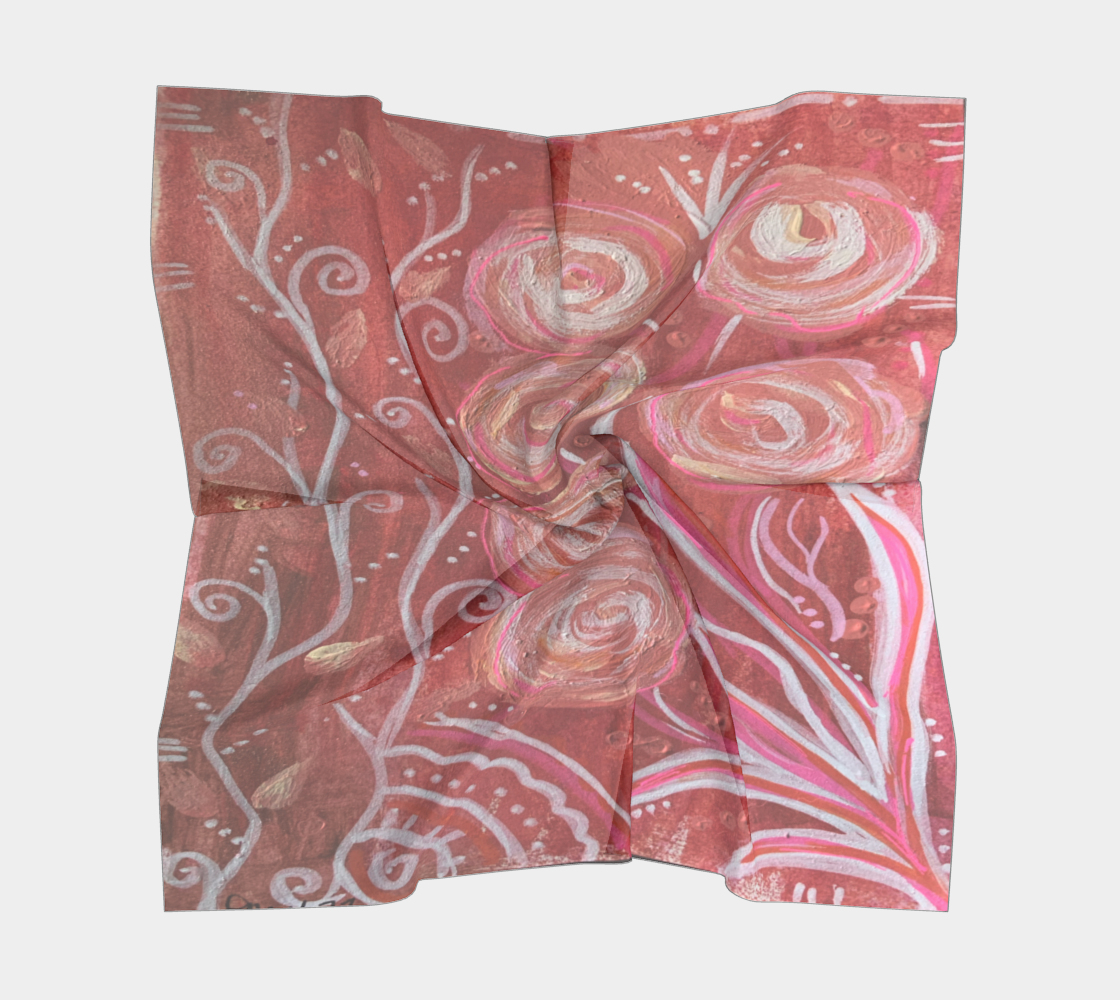 Whimsical Coral Flowers preview #5