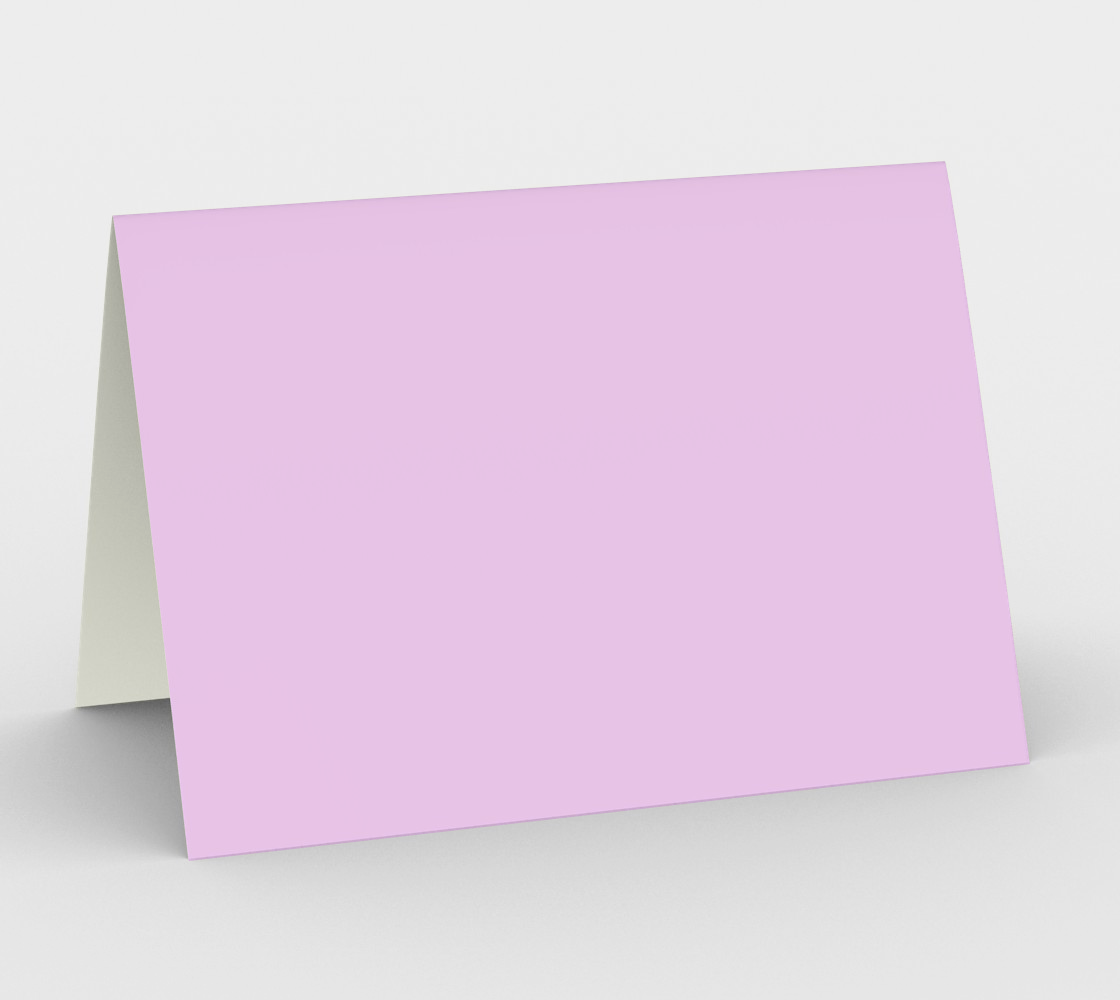 Aperçu de Mauve Color Greeting Card