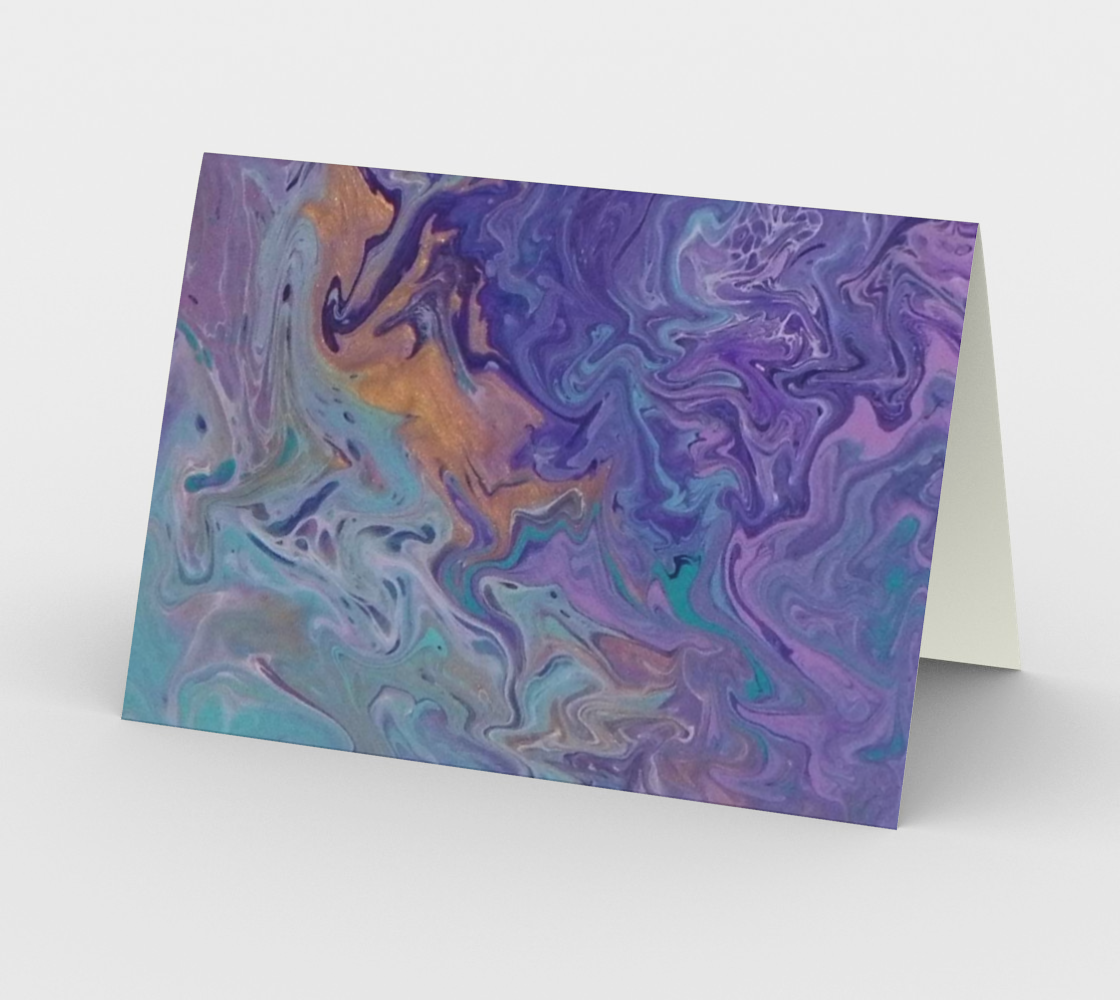Lilac Ocean II Card preview #2