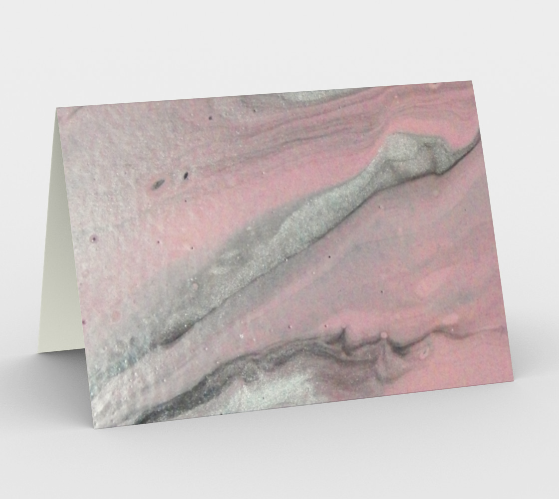 Aperçu de Pink Twilight Draped Card