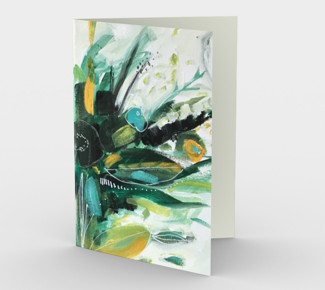 Carte abstraction végétale preview #1