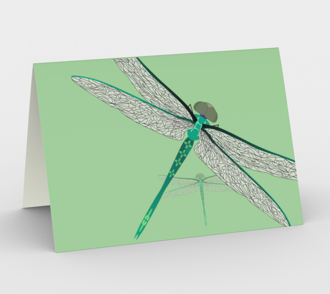 Lovely Dragonfly Card preview