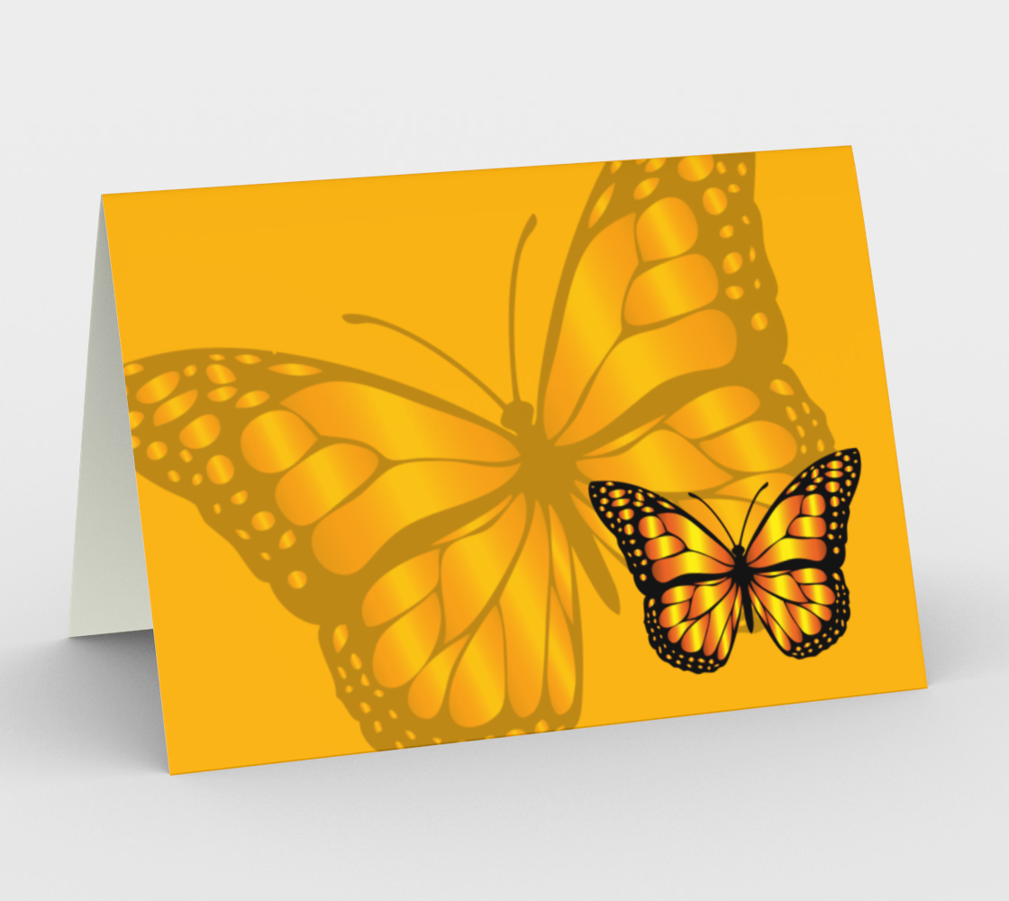 Monarch Butterfly Beauty Card preview