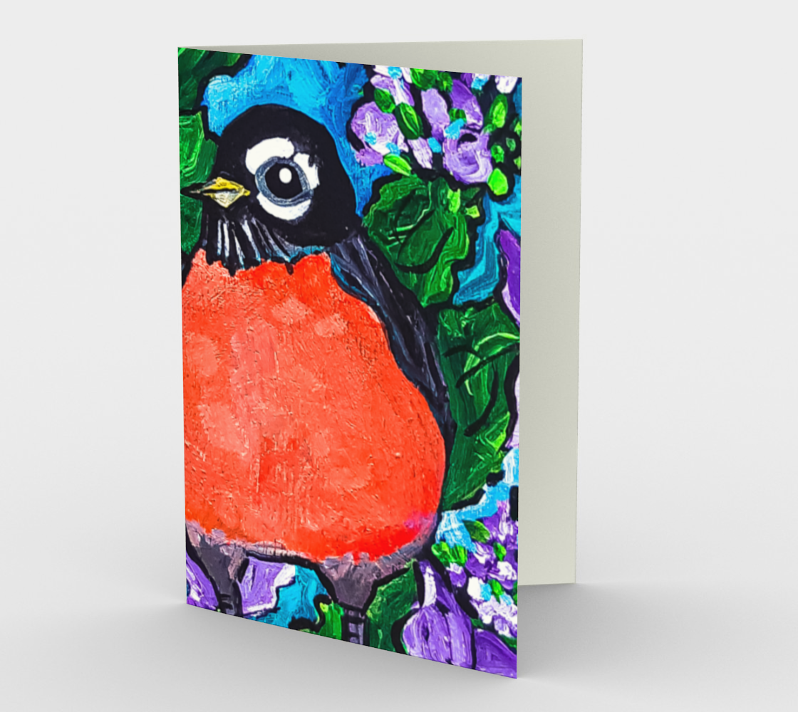 Robin Redbreast  Card aperçu