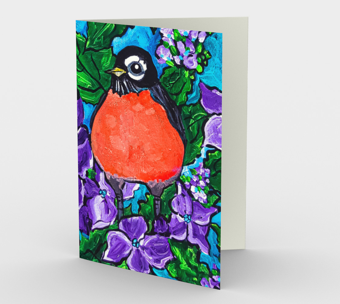 Robin Redbreast Card 2 preview