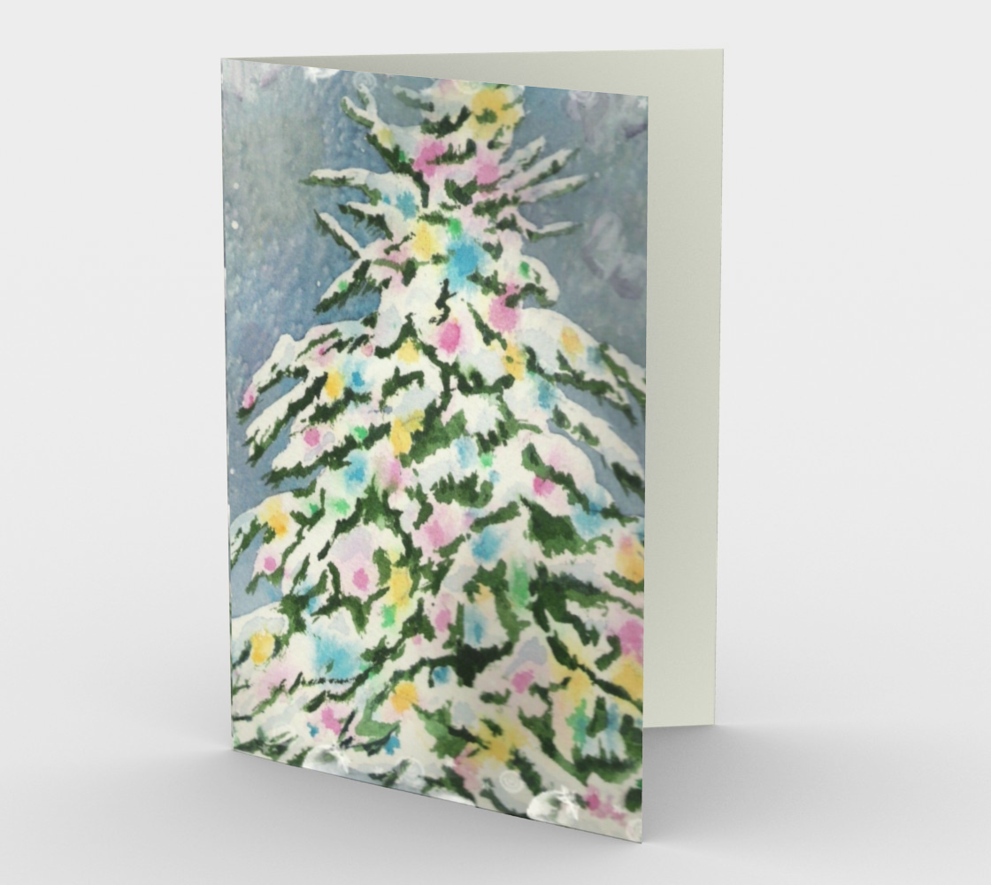 CHRISTMAS TREE Holiday CARDS aperçu