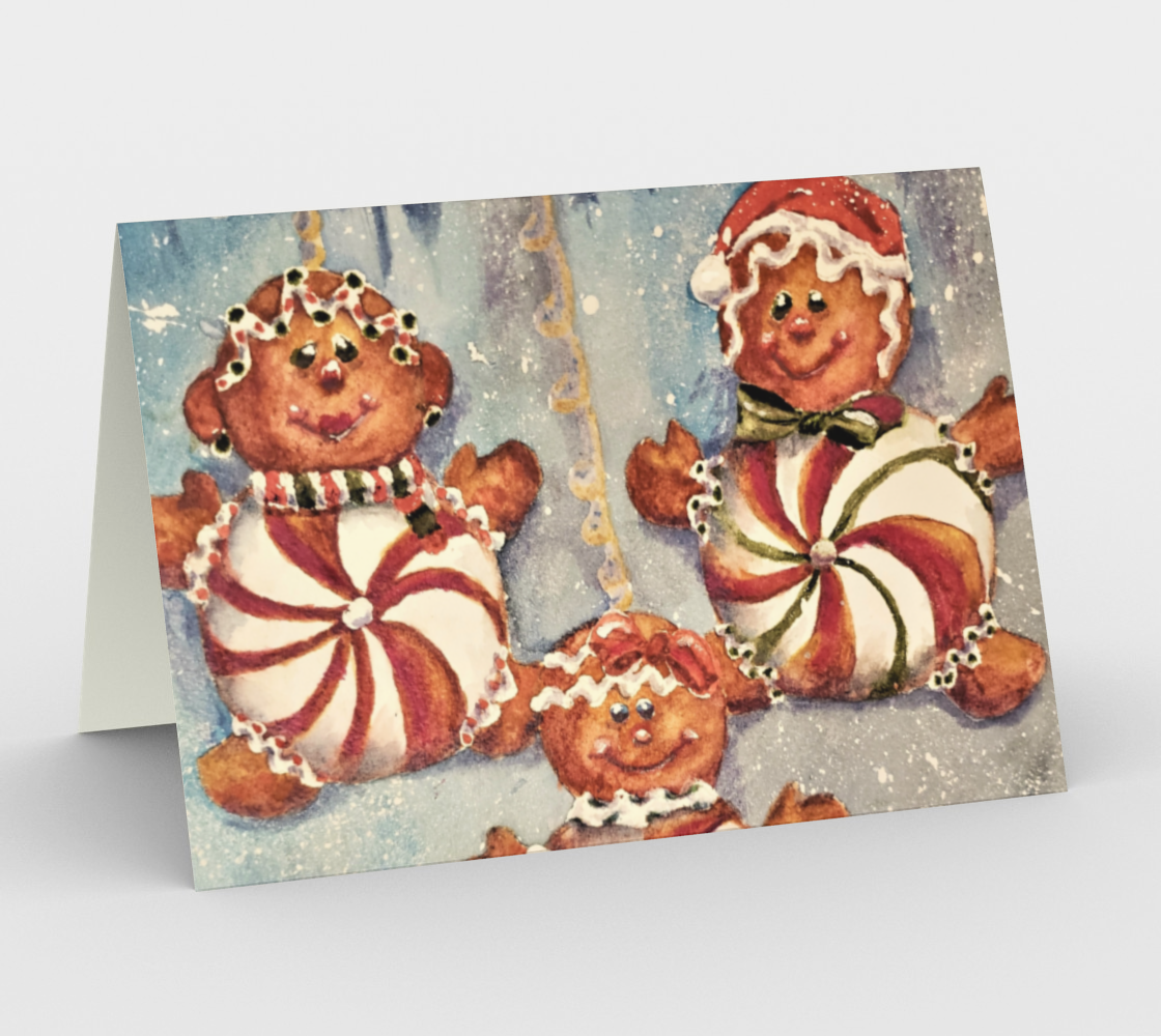 CHRISTMAS COOKIES Holiday CARDS aperçu