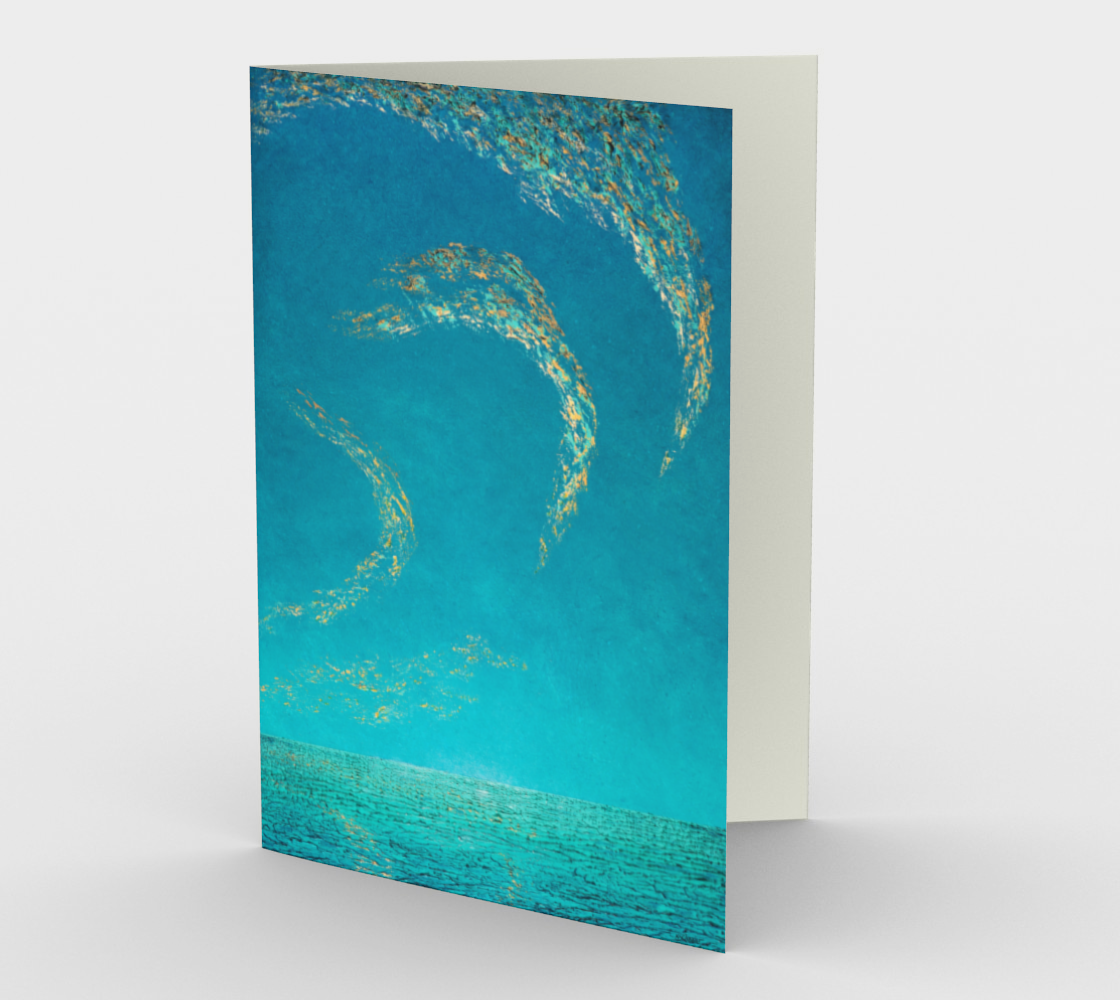 Down on the Beach - Blank Greeting Cards preview