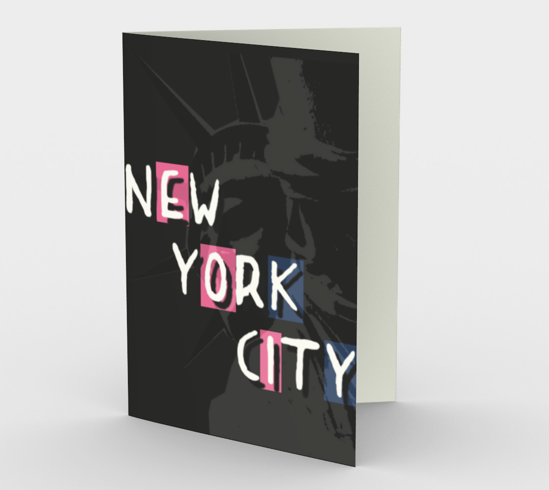 Aperçu de Carte de papeterie New York City