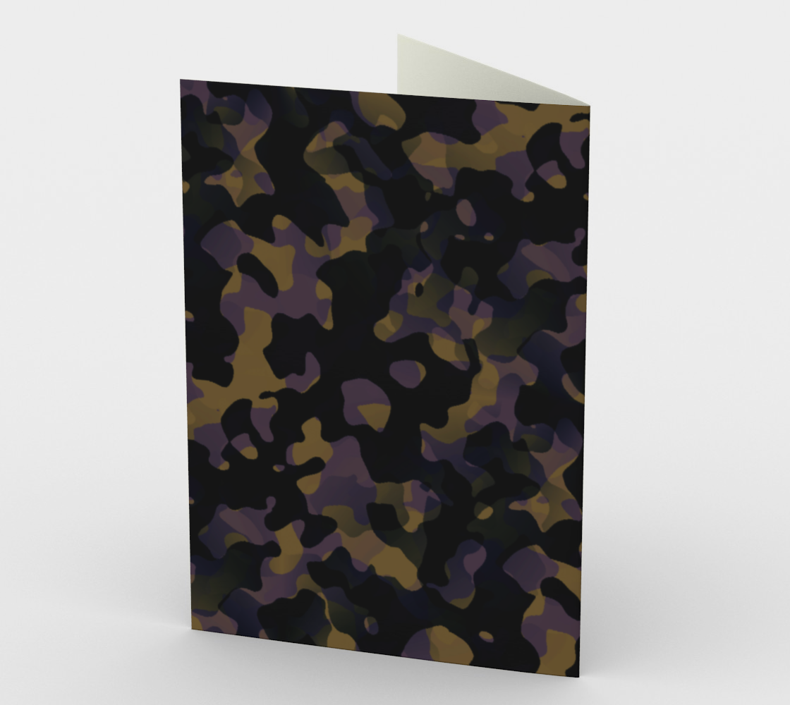 Aperçu de Carte de papeterie Camouflage #2