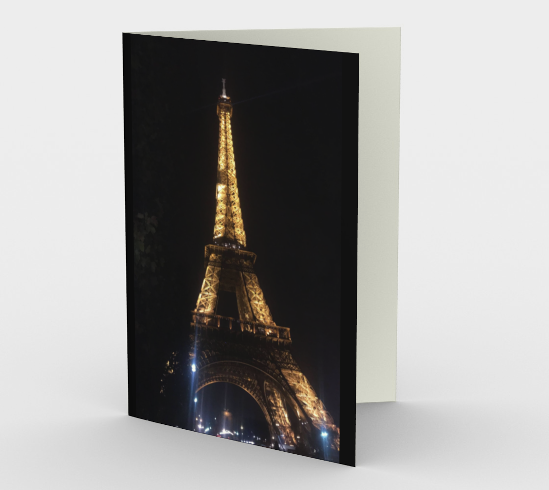 Aperçu de Carte de papeterie Tour Eiffel Paris #1