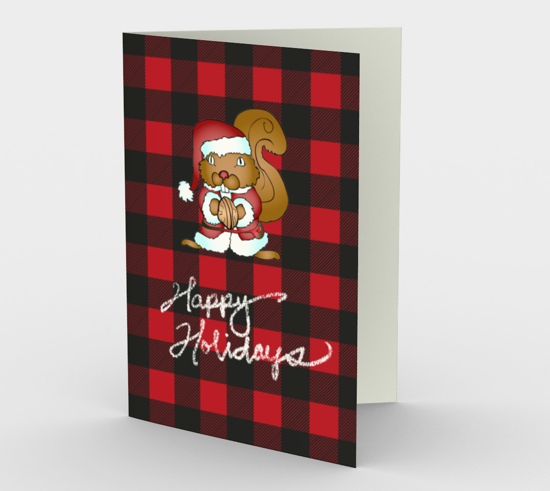 Aperçu de Chipmunk Holiday Cards