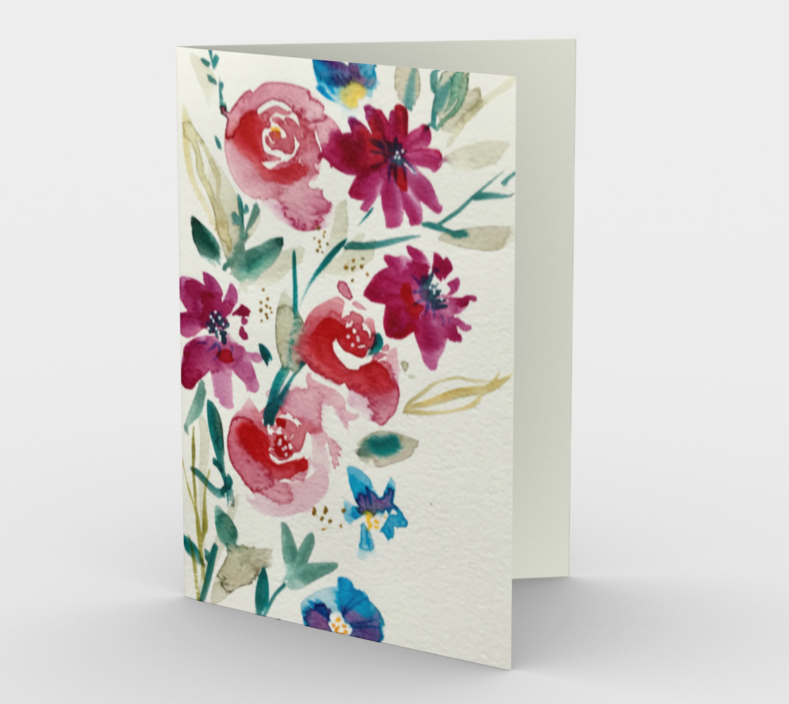 Carte Fleurs d’été 1 preview
