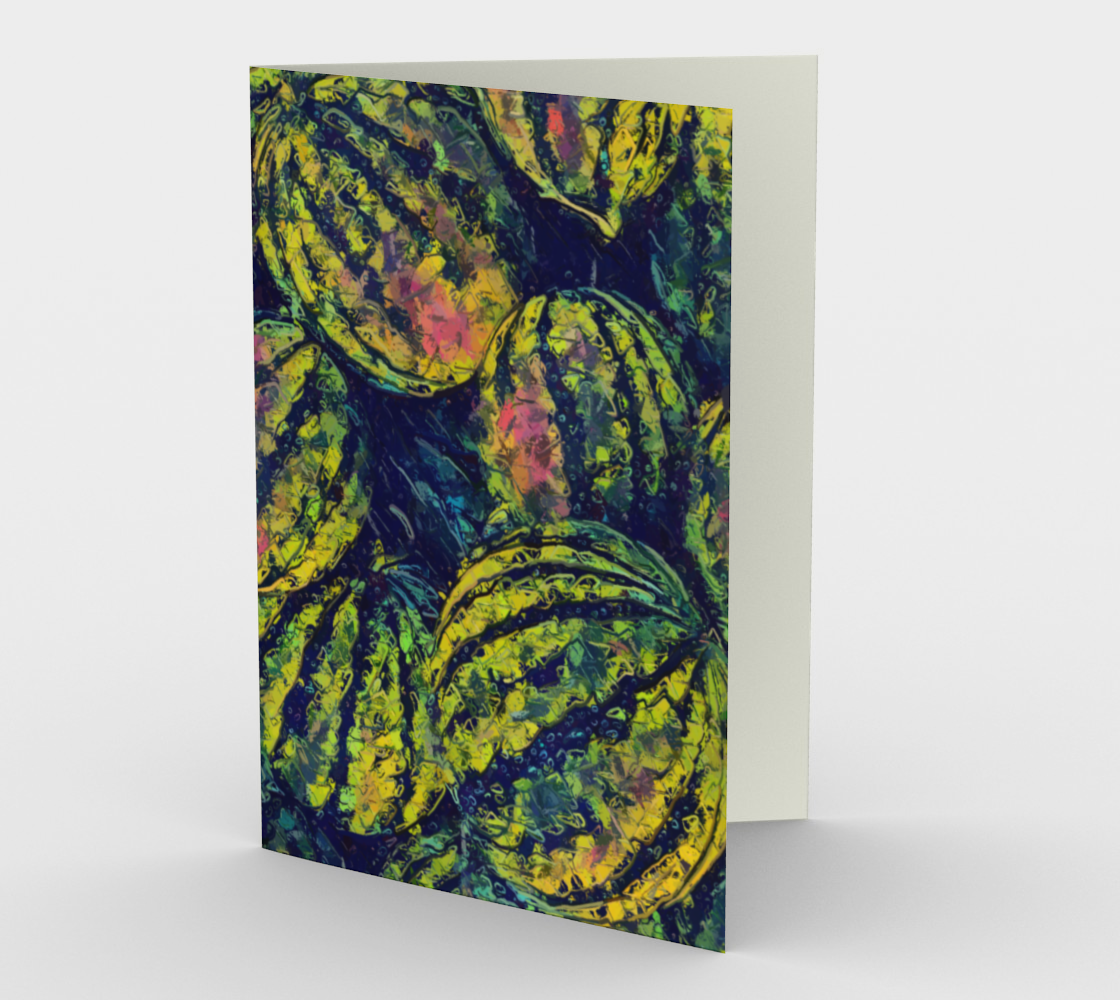 Watermelon Patch Card Portrait by Bryan Bromstrup 3D preview