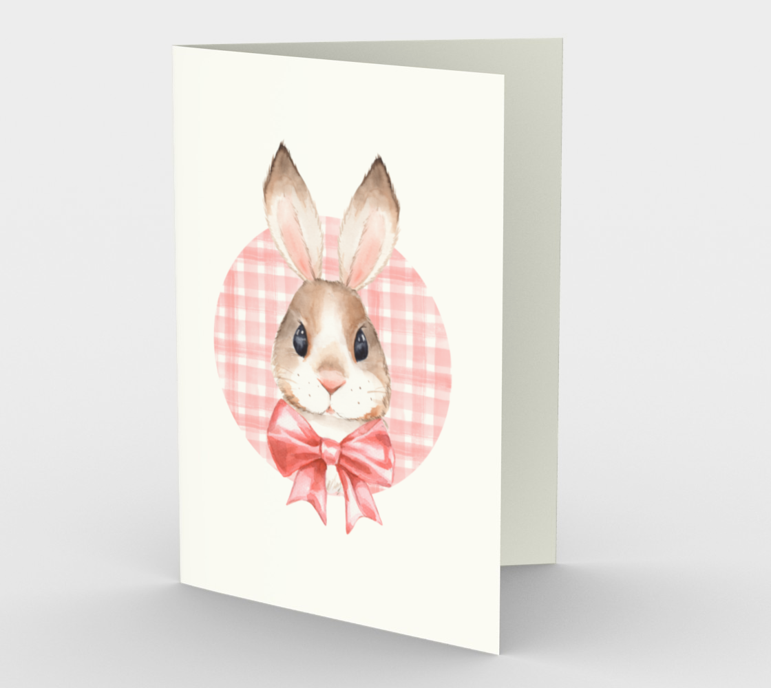 Rabbit with bow preview