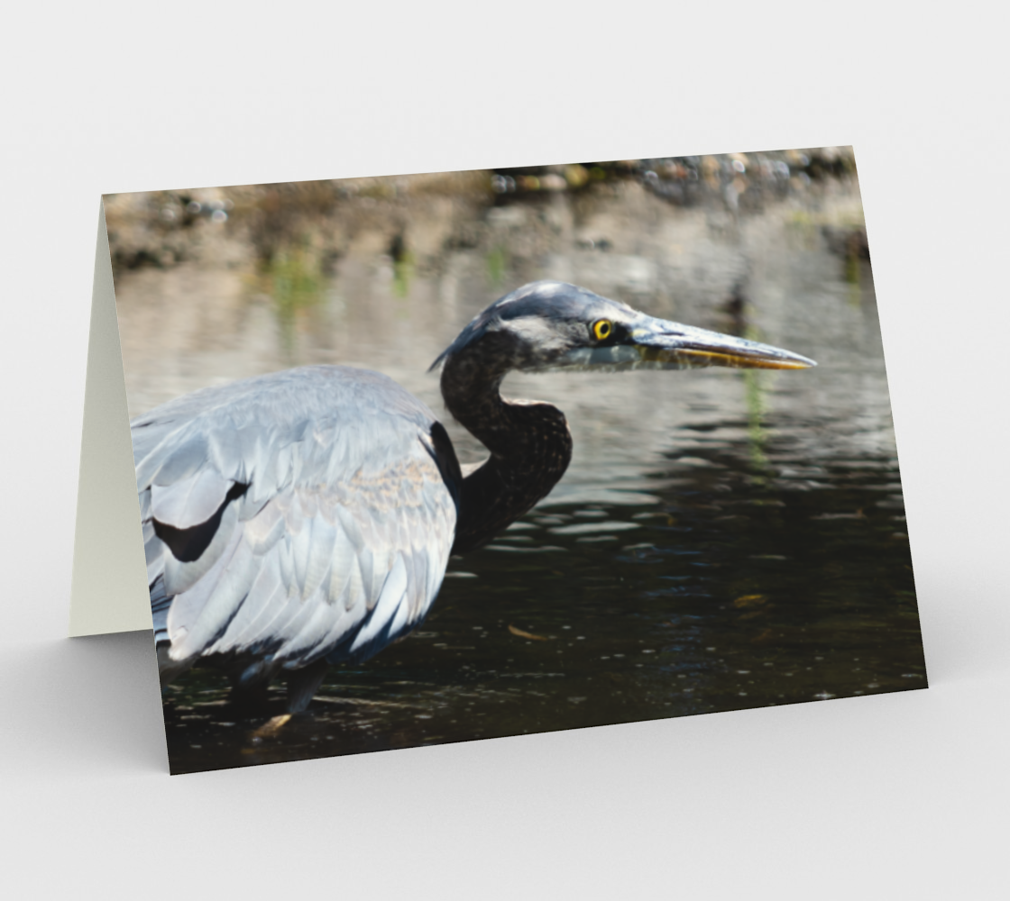 Heron Stationery Card preview