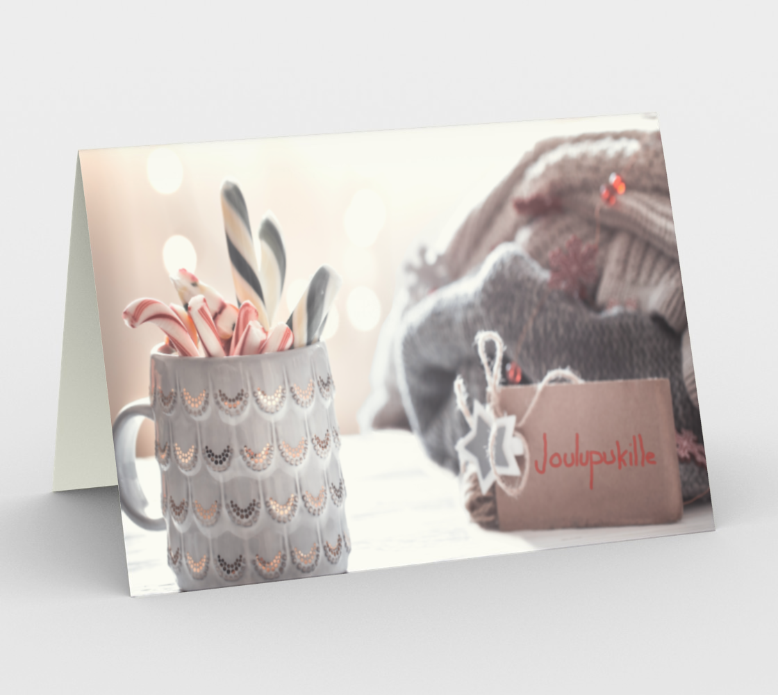 Joulupukille Christmas Card 3D preview