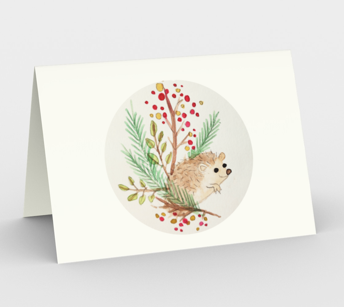 Hérisson de Noël * Christmas Porcupine preview