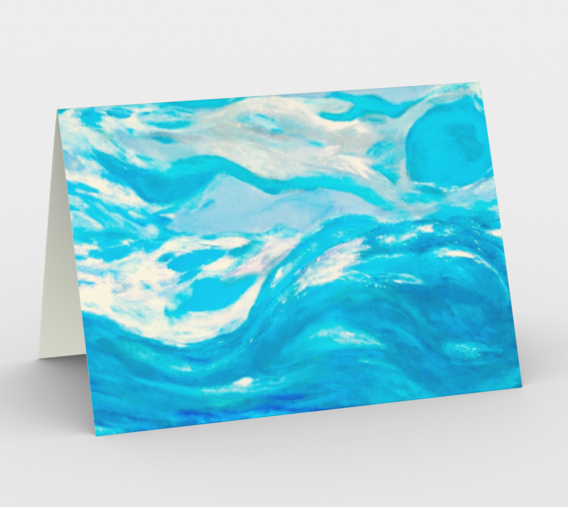El Mar Stationery Card preview #1