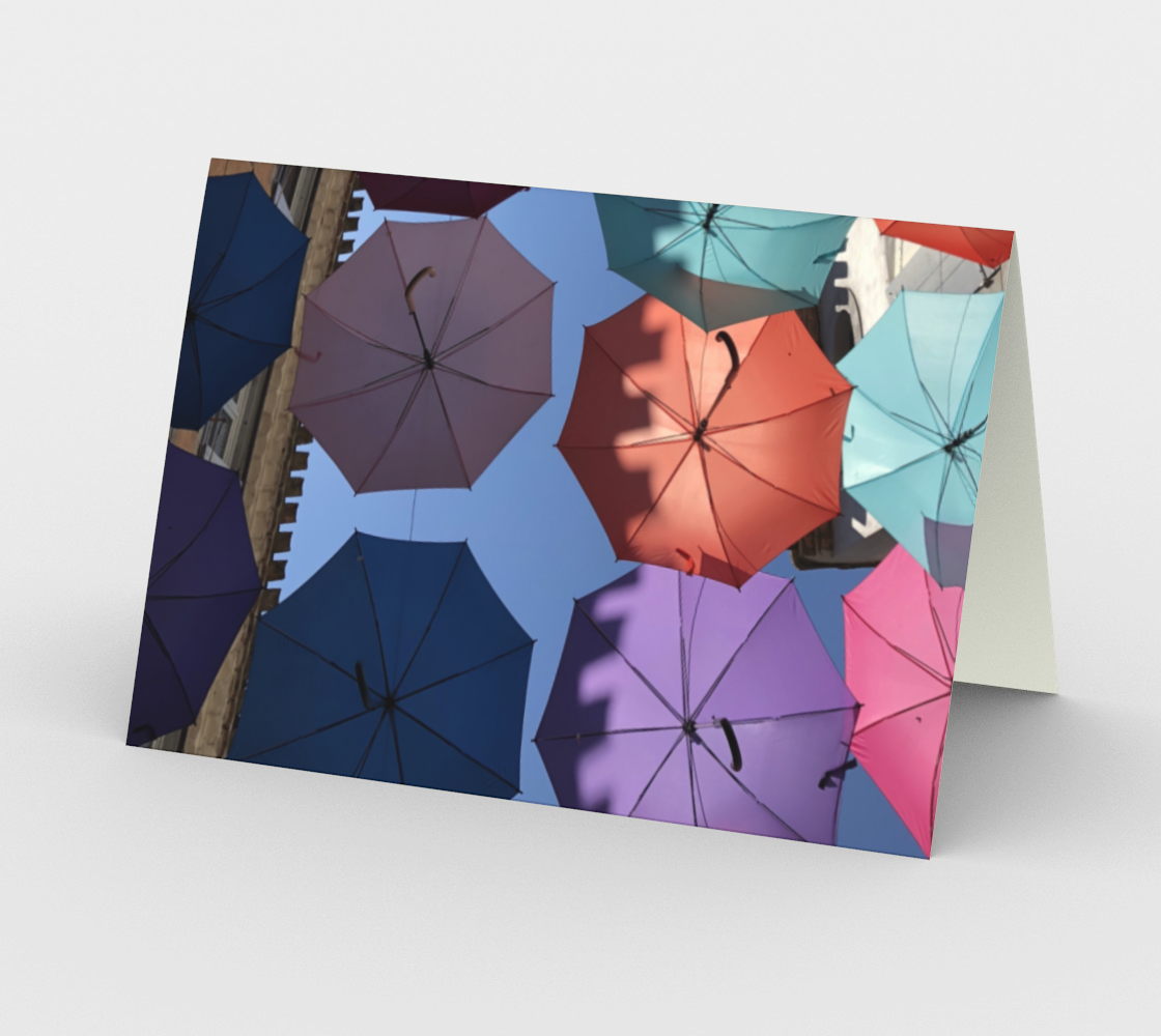 Carcassonne umbrellas preview #2
