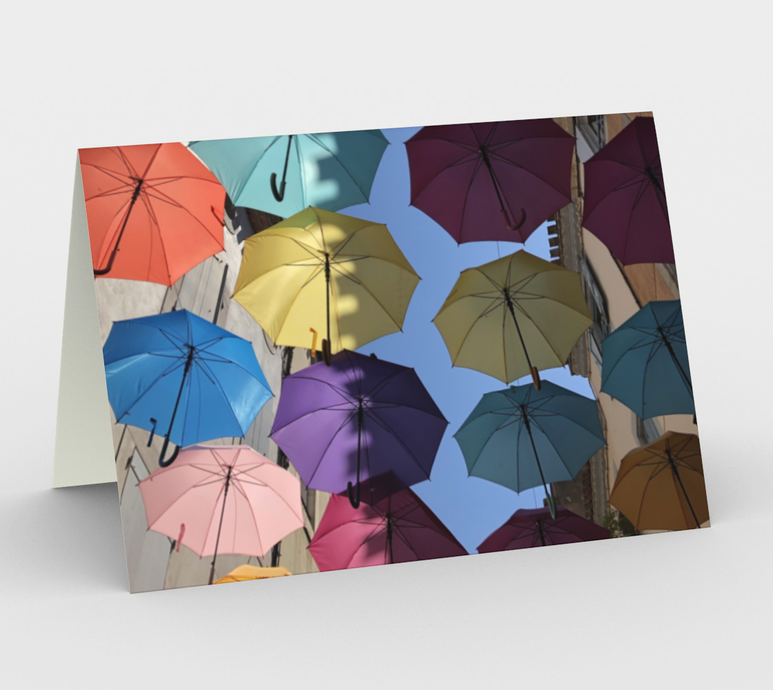 Carcassonne umbrellas preview #1