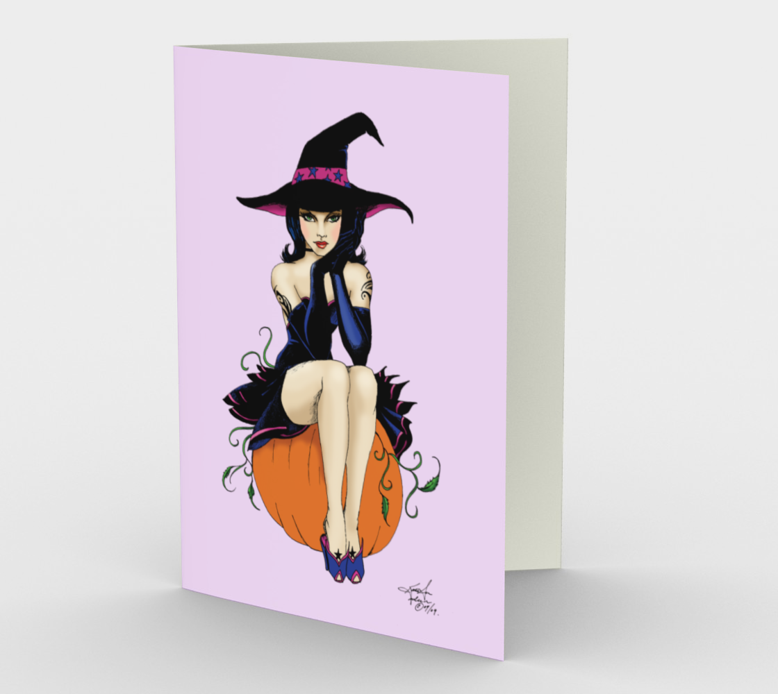 Pumpkin Witch preview