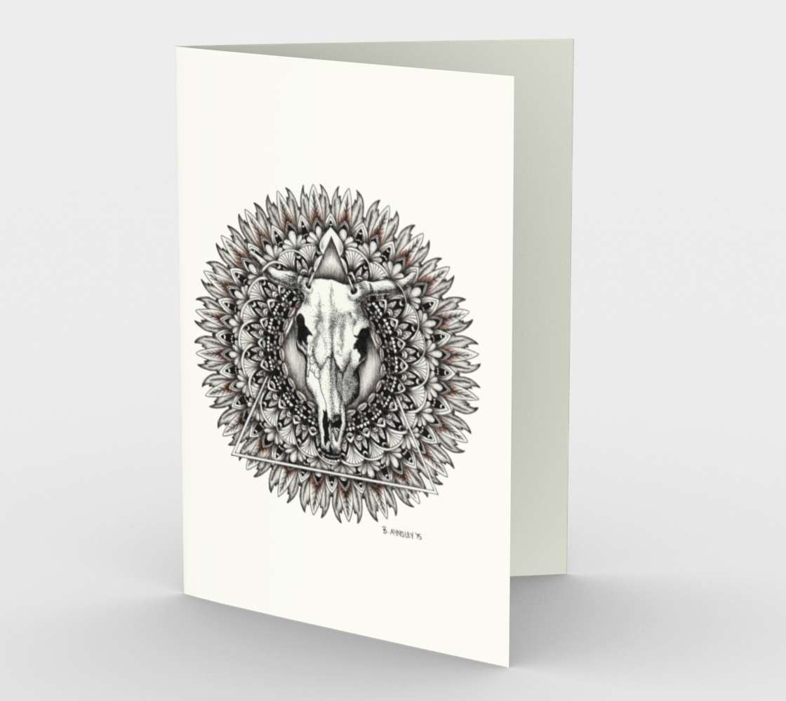 Feather Bull Card preview