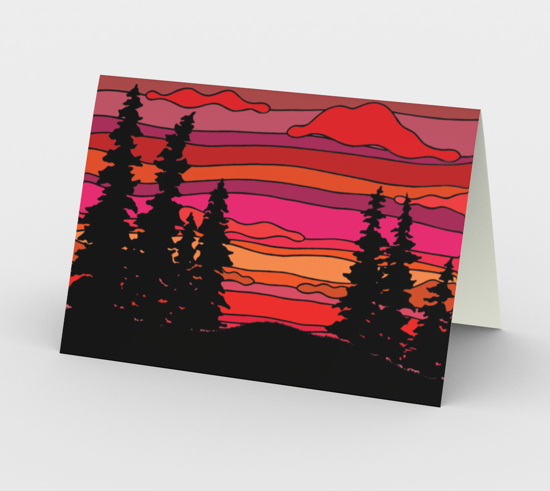 Red Pine Sunset preview #2