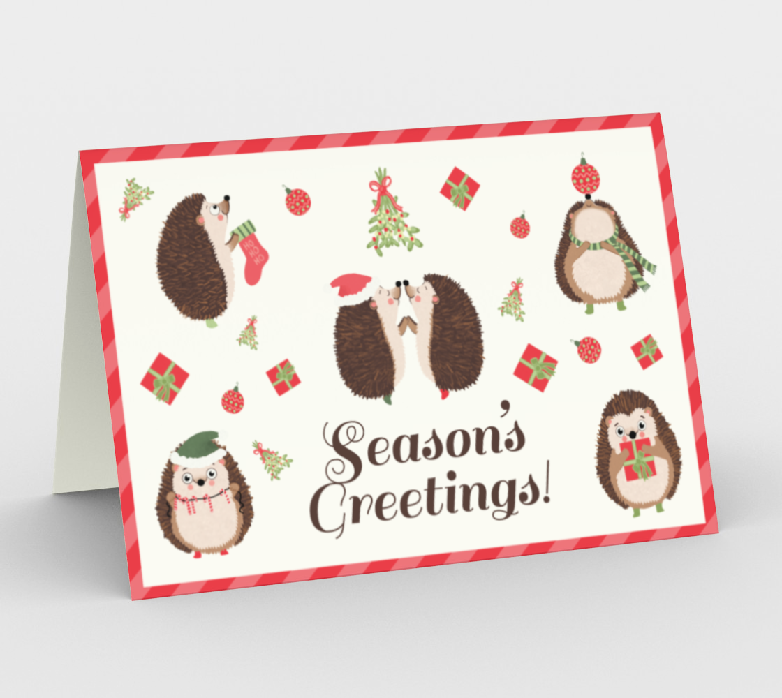 Hedgie Holiday (Set of 3) thumbnail #2