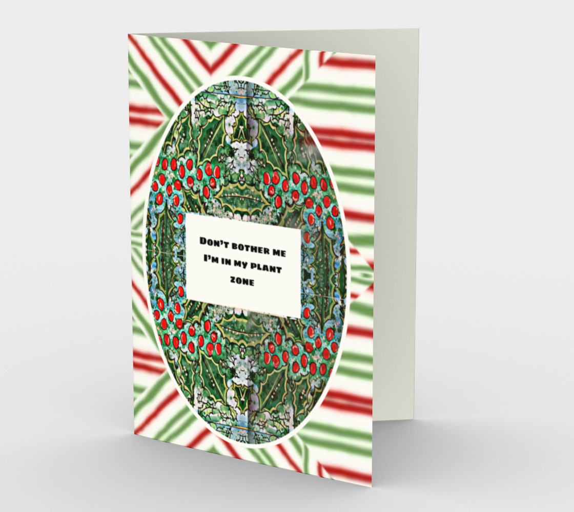 Christmas Plant Zone Card preview