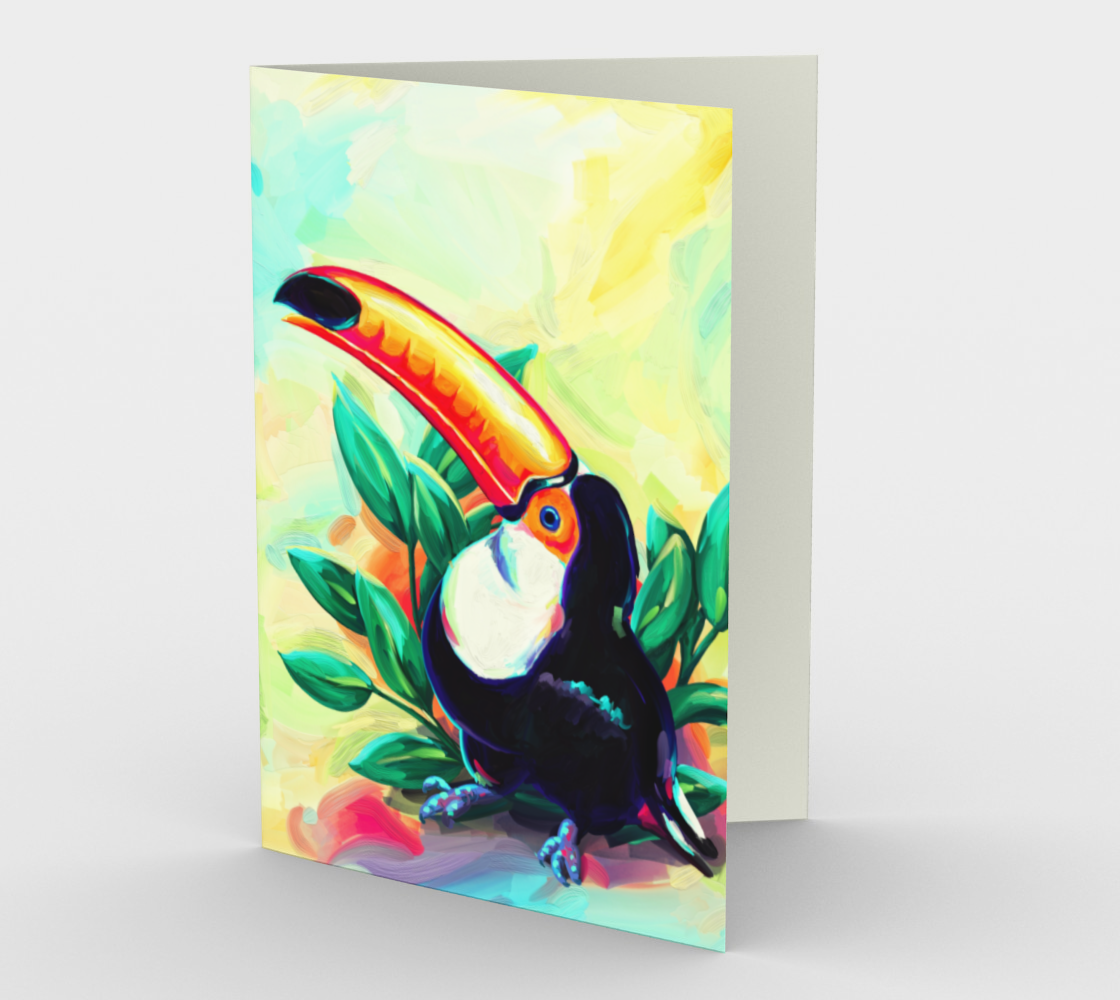 Toucan Card Portrait  thumbnail #2