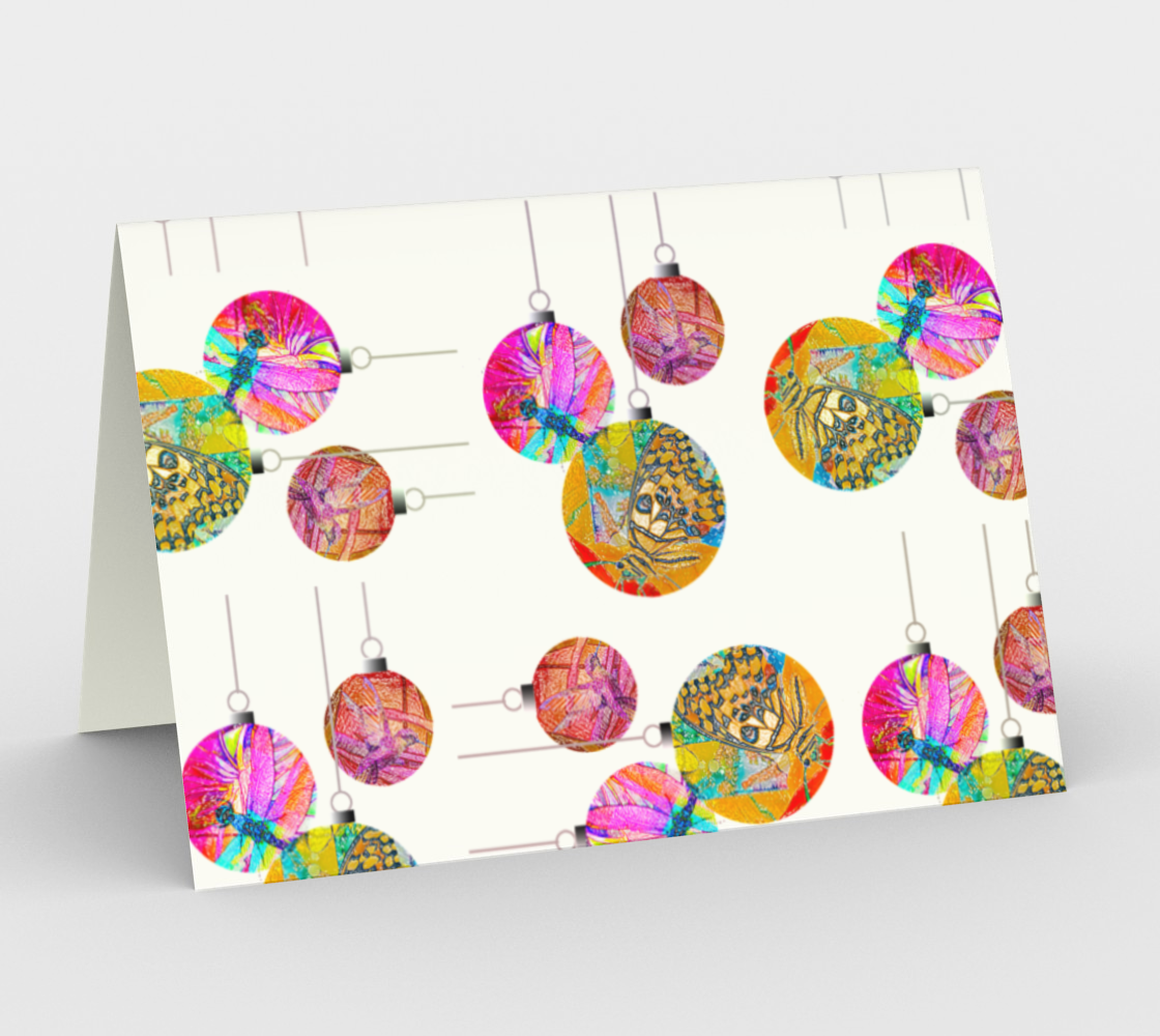 Ornaments (stationery card) 3D preview