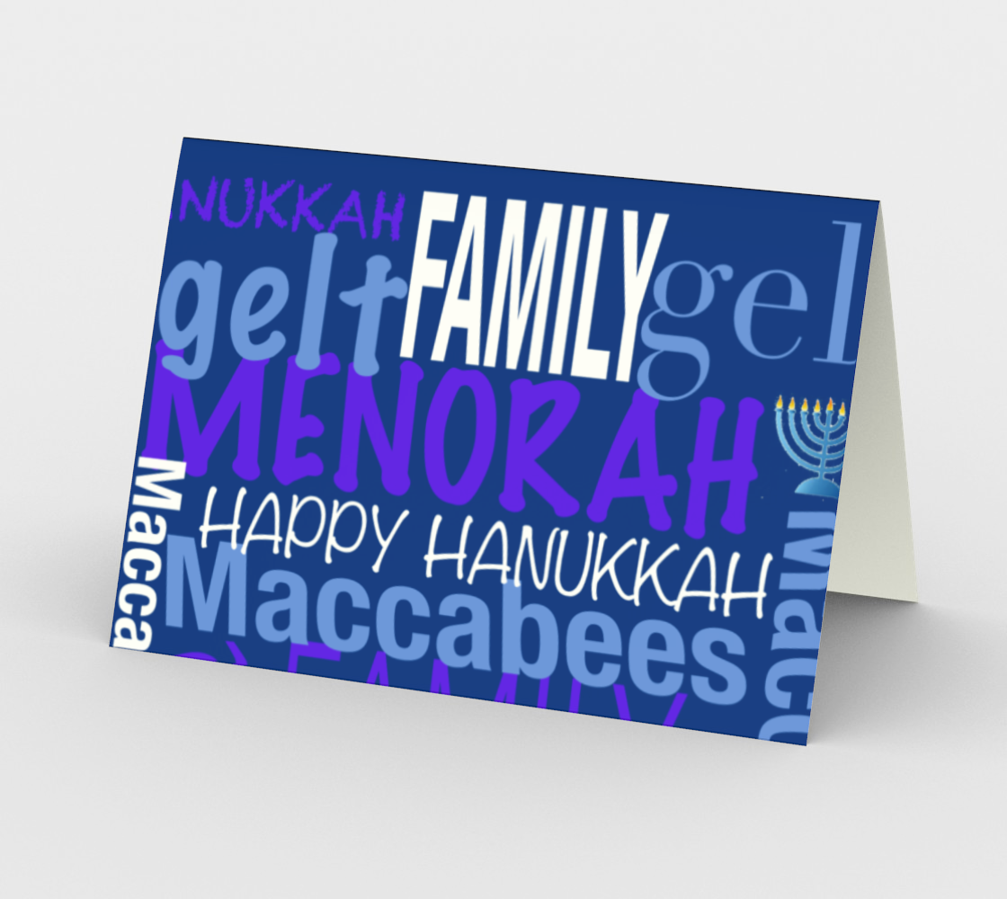 Hanukkah (stationery card) thumbnail #3