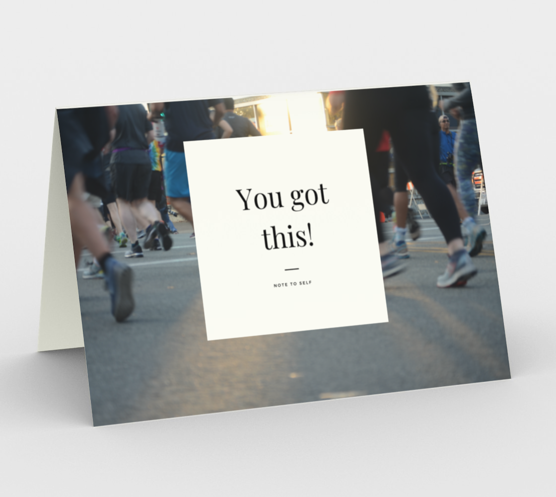 You Got This - Running Card preview