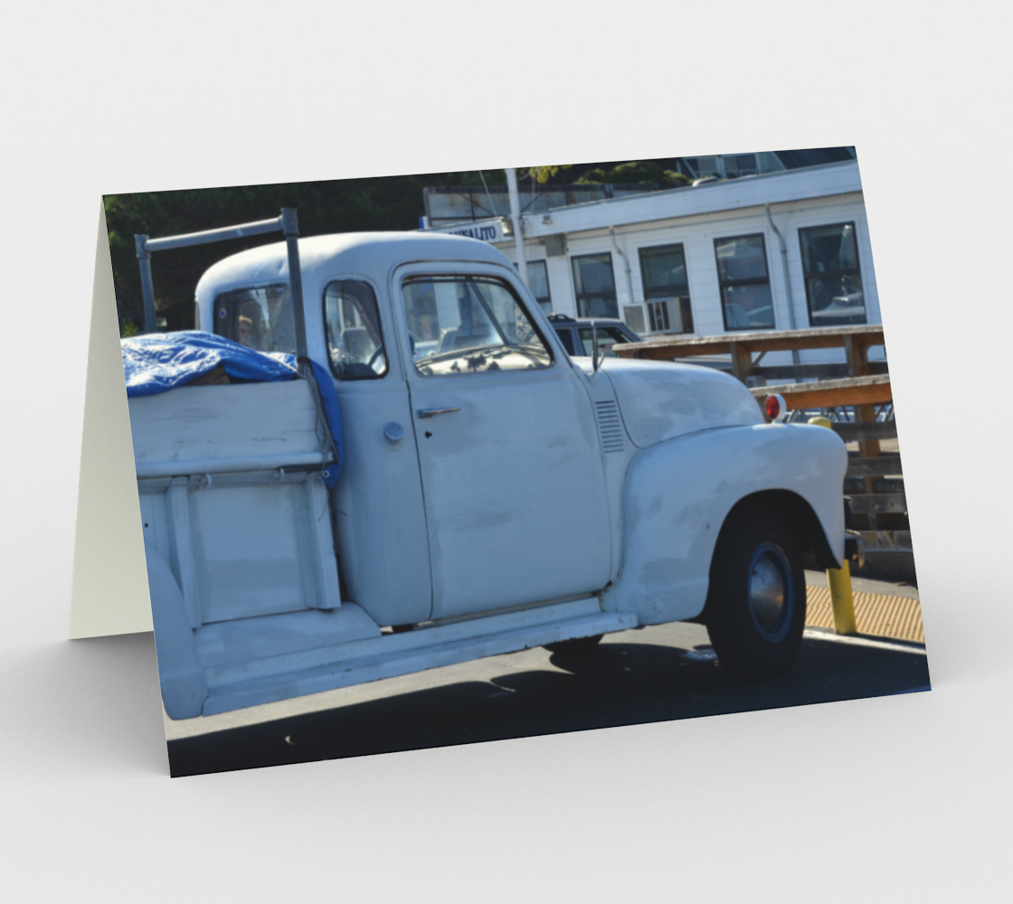 Old Blue Truck Card preview